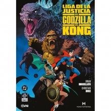 OVNI DC LIGA DE LA JUSTICIA VS GODZILLA VS KONG
