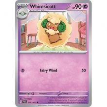 POKEMON DESTINOS DE PALDEA CARTA WHIMSICOTT POCO COMUN