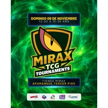 POKEMON MIRAX TCG TOURNAMENTS 11 FECHA 09 DE NOVIEMBRE 2025