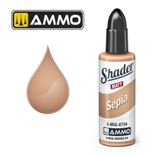 AMMO MIG JIMENEZ AMIG0734 MATT SHADER SEPIA