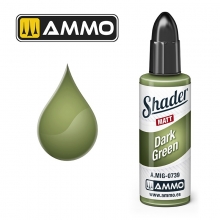 AMMO MIG JIMENEZ AMIG0739 MATT SHADER VERDE OSCURO