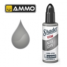 AMMO MIG JIMENEZ AMIG0755 MATT SHADER GRIS NAVAL