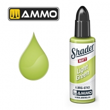 AMMO MIG JIMENEZ AMIG0743 MATT SHADER VERDE CLARO