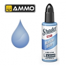 AMMO MIG JIMENEZ AMIG0748 MATT SHADER AZUL MARINO
