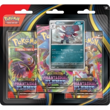 POKEMON COMPANY 10187-122 TCG MEGA EVOLUTION PHANTASMAL FLAMES 3 PACK BLISTER INGLES PREVENTA