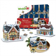 WREBBIT 2025 ADVENT CALENDAR CHRISTMAS 12 DIFFERENT 70 PIECES EACH