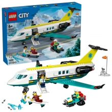 LEGO 60465 CITY AMBULANCIA AEREA DE EMERGENCIA