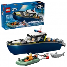 LEGO 60456 CITY PERSECUCION EN BARCO DE POLICIA