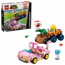 LEGO 72044 SUPER MARIO MARIO KART PERSECUCION CON POTENCIADOR DE PLANTA PIRAA