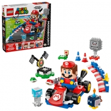 LEGO 72043 SUPER MARIO MARIO KART LEGO MARIO INTERACTIVO Y KART ESTANDAR