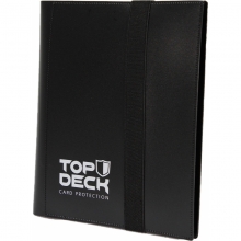 TOPDECK CARPETA 160 BOLSILLOS COLOR NEGRA