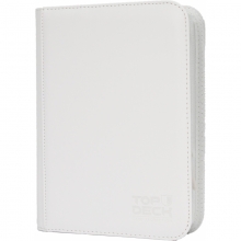 TOPDECK CARPETA 160 PREMIUM BINDER CUERO COLOR BLANCO