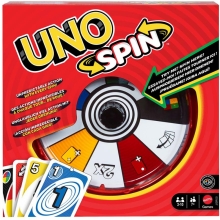 MATTEL JGR00 UNO JUEGO DE MESA SPIN NUEVA EDICION