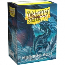 DRAGON SHIELD SLEEVES STANDARD SIZE MATTE 100 MIDNIGHT BLUE