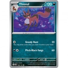 POKEMON MEGA EVOLUTION CARTA THIEVUL