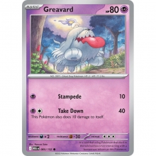 POKEMON MEGA EVOLUTION CARTA GREAVARD