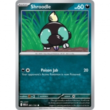 POKEMON MEGA EVOLUTION CARTA SHROODLE