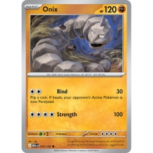 POKEMON MEGA EVOLUTION CARTA ONIX REVERSE HOLO