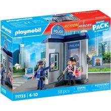 PLAYMOBIL 71733 STARTER PACK SALA DE POLICIA