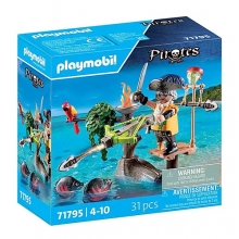 PLAYMOBIL 71795 PIRATA CON BALLESTA