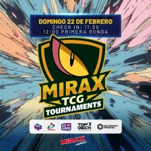 POKEMON MIRAX TCG TOURNAMENTS 17 FECHA 22 DE FEBRERO 2026