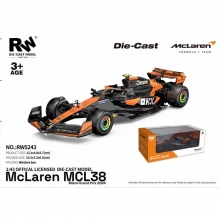 JFY RW5243 DIE CAST F1 CAR 1:43 ( MCLAREN MCL38 )