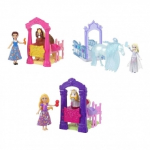 MATTEL JHH06 DISNEY PRINCESA SET DE JUEGO PRINCESAS CON ESTABLO Y CABALLO