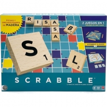 MATTEL JGY26 SCRABBLE JUEGO DE MESA MADERA