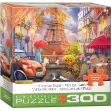 EUROGRAPHICS 8300-6169 PARIS VIEW BY KATERYNA 300 PIEZAS