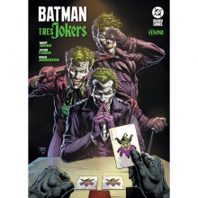 OVNI PRESS DC BLACK LABEL BATMAN TRES JOKERS 2DA EDICION DELUXE