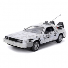 JADA 36145 1:24 HWR BACK TO THE FUTURE TIME MACHINE FROST VERSION