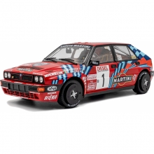 SOLIDO 1807808 1:18 LANCIA DELTA HF INTEGRALE RED 1 M . BIASION T . SIVIERO RALLY SAN
