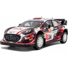 SOLIDO 1809507 1:18 FORD PUMA RALLY1 HYBRID WHITE 22 M . SESKS R . FRANCIS TET RALLY