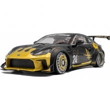 SOLIDO 1813603 1:18 TOYOTA GR86 LBWK BODY KIT BLACK & GOLD 2024