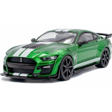SOLIDO 4311511 1:43 SHELBY MUSTANG GT500 ERUPTION GREEN METALLIC W / WHITE STRIPES 202