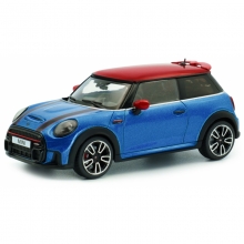 SOLIDO 4315003 1:43 MINI COOPER JOHN COOPER WORKS ISLAND BLUE METALLIC 2023