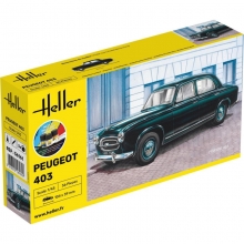HELLER 56161 1:43 STARTER KIT PEUGEOT 403