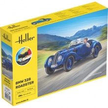 HELLER 56701 1:24 STARTER KIT BMW 328 ROADSTER