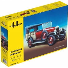 HELLER 56729 1:24 STARTER KIT CITROEN B14 NORMANDE