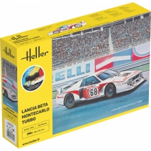 HELLER 56741 1:24 STARTER KIT LANCIA BETA MONTECARLO TURBO