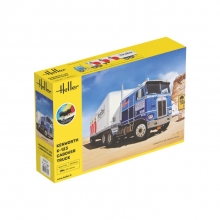 HELLER 56793 1:43 STARTER KIT KENWORTH K - 123 CABOVER TRUCK