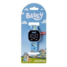 AT BLY4081 BLUEY LED WATCH W / PRINTED STRAPS