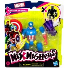 HASBRO F9267 AVENGERS MIXMASHERS CAPTAIN AMERICA BASICA