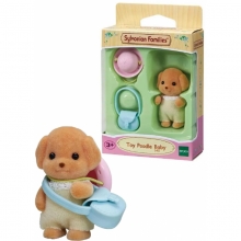SYLVANIAN 05411 BEBE PERRO CANICHE BEBES