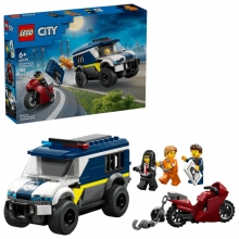 LEGO 60479 CITY CAMIONETA DE TRANSPORTE DE POLICIA