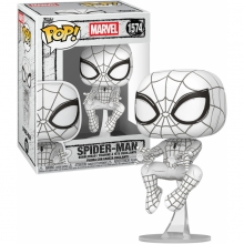 FUNKO 90300 POP MARVEL SKETCHED SPIDER MAN