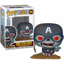 FUNKO 86650 POP MARVEL ZOMBIES ZOMBIE CAPTAIN AMERICA RISING FROM GROUND
