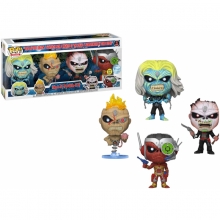FUNKO 69586 IRON MAIDEN EDDIE 4 PACK GLOW IN THE DARK BOX SET