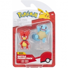 IMEX PKW3581 POKEMON 2 PACK FIGURAS MAGBY Y SQUIRTLE