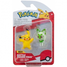 IMEX PKW3358 POKEMON 2 PACK FIGURAS SPRIGATITO Y PIKACHU